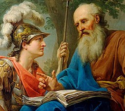 Marcello Bacciarelli - Alcibiades Being Taught by Socrates