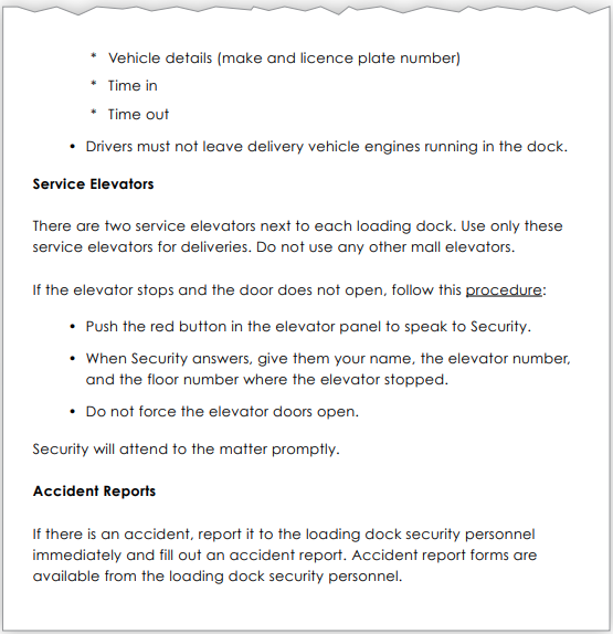 Delivery policy page 2