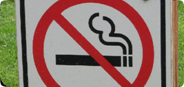 No smoking sign