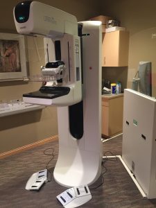 Mammography machine