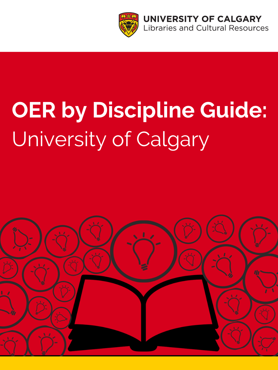 Cover image for OER by Discipline Guide: University of Calgary