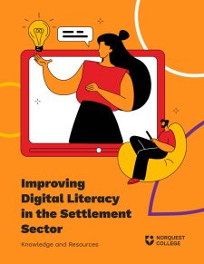 Improving Digital Literacy in the Settlement Sector: Knowledge and Resources book cover