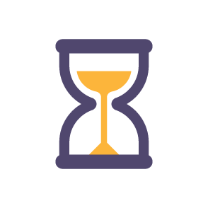 icon of an hour glass