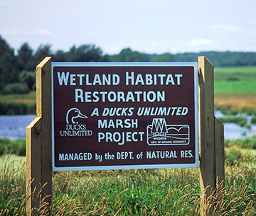 Photo of Ducks Unlimited sign