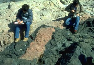 Figure 1. Mapping a geological boundary