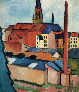 August Macke (1887-1914): Marien church