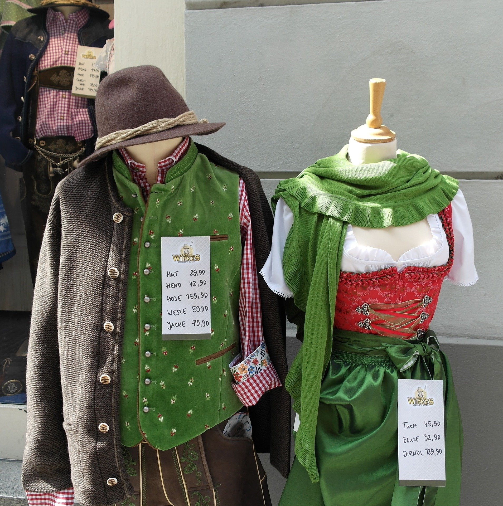 Dirndl and Lederhosen