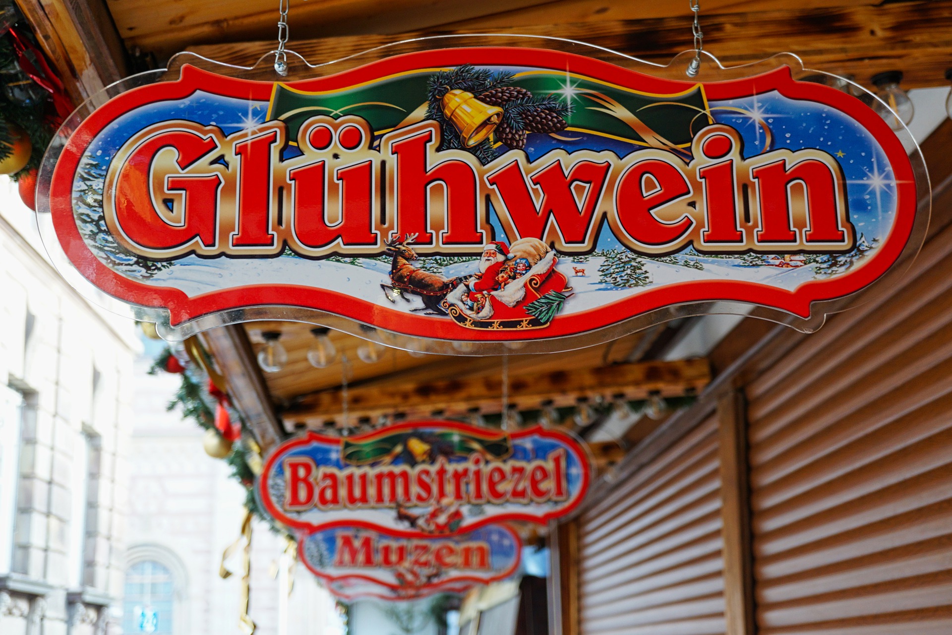 Glühwein stand