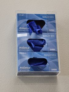 image of three boxes of nitrile gloves