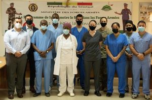 Image of hospital workers in scrubs