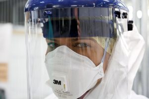 image of health care provider wearing full PPE