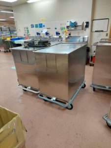 image of the decontamination area of the MDRA