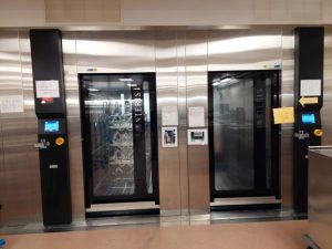 equipment shown in this photo is from the decontamination area of the MDRA