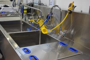 wash station in the MDRA