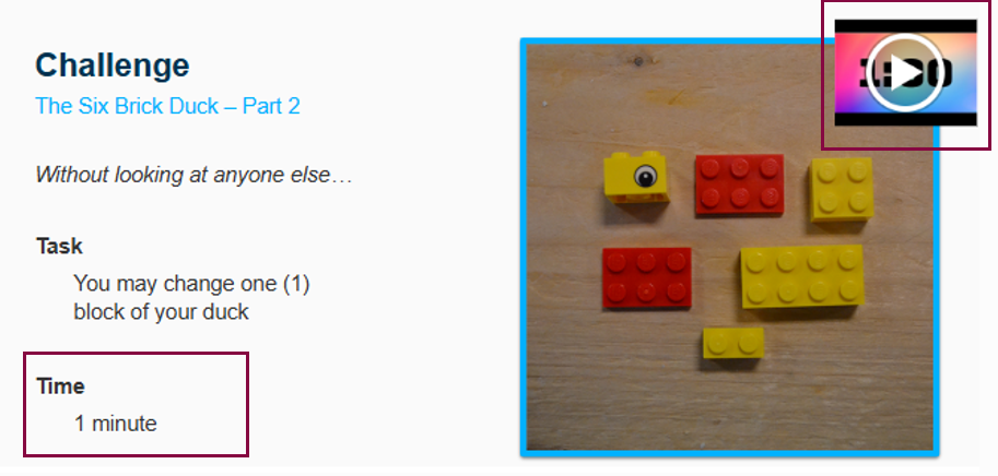 The purpose of this image is to describe a self-paced module