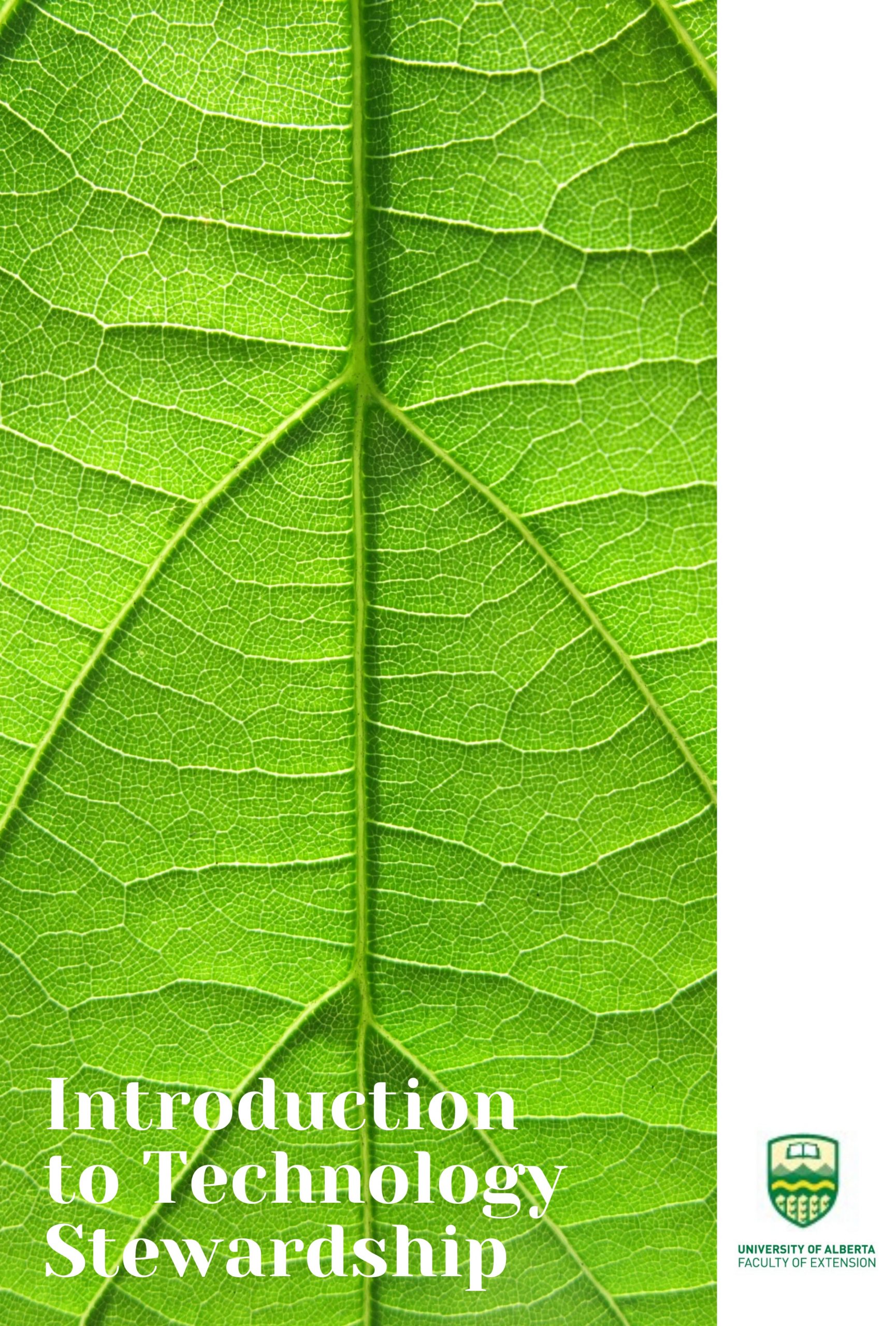 Cover image for Introduction to Technology Stewardship for Agricultural Extension and Advisory Services