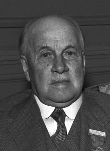 Black and white photograph of John Aird in Los Angeles