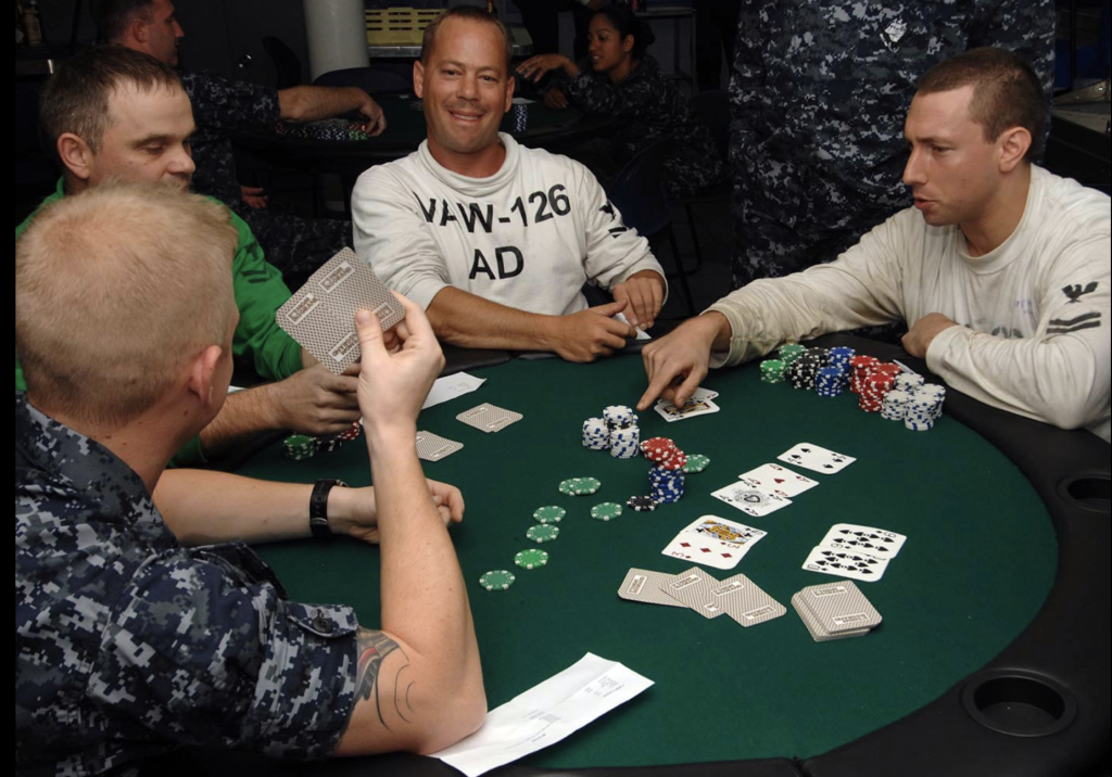 Image of people playing poker.