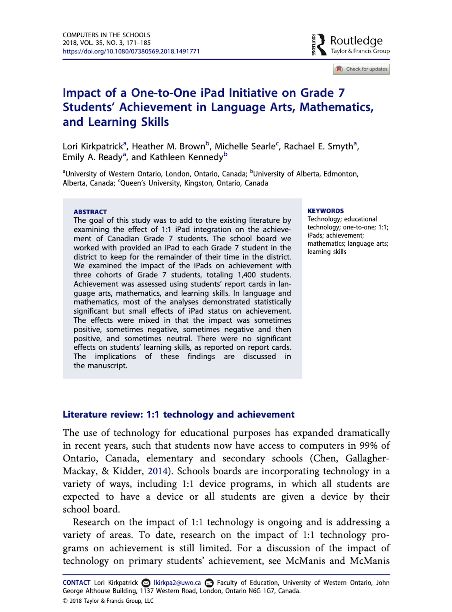 Source Type: Journal Article Cues – APA Style Citation Tutorial