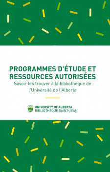 Programmes d'étude et ressources autorisées book cover