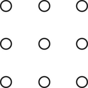 Diagram of a word search containing 48 random letters, organized into 6 rows and 8 columns.