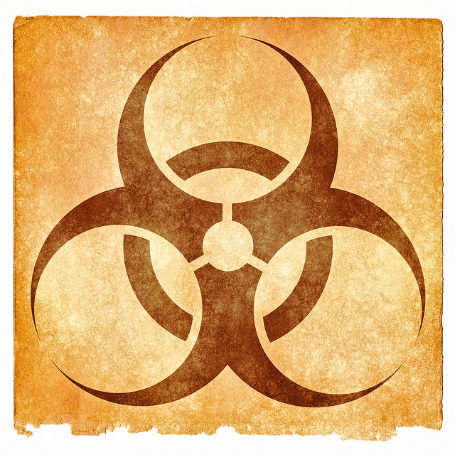 Descriptive image showing a biohazard symbol. (5.2.0)